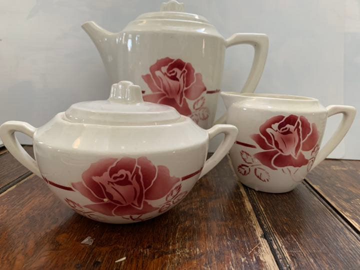 ディゴワン サルグミンヌ フランス　バラ柄　10セット　　貴重な未使用品