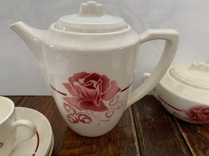 ディゴワン サルグミンヌ フランス　バラ柄　10セット　　貴重な未使用品