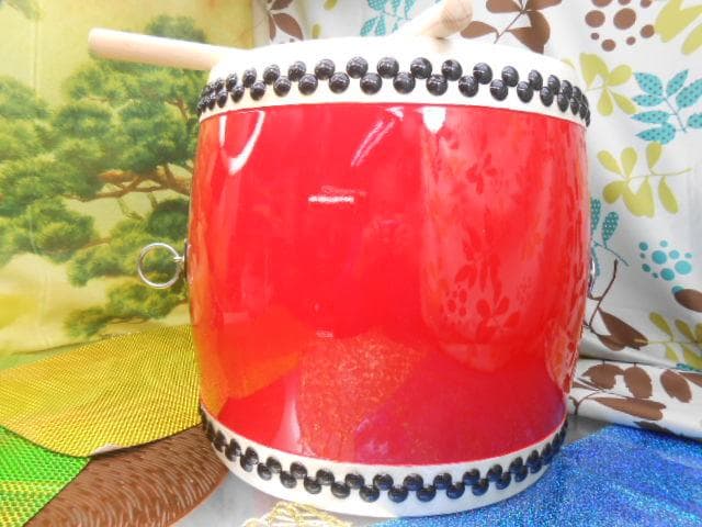 (送料無料)35.000円　R大太鼓36cm撥二本付きと肩紐付き移動袋セット