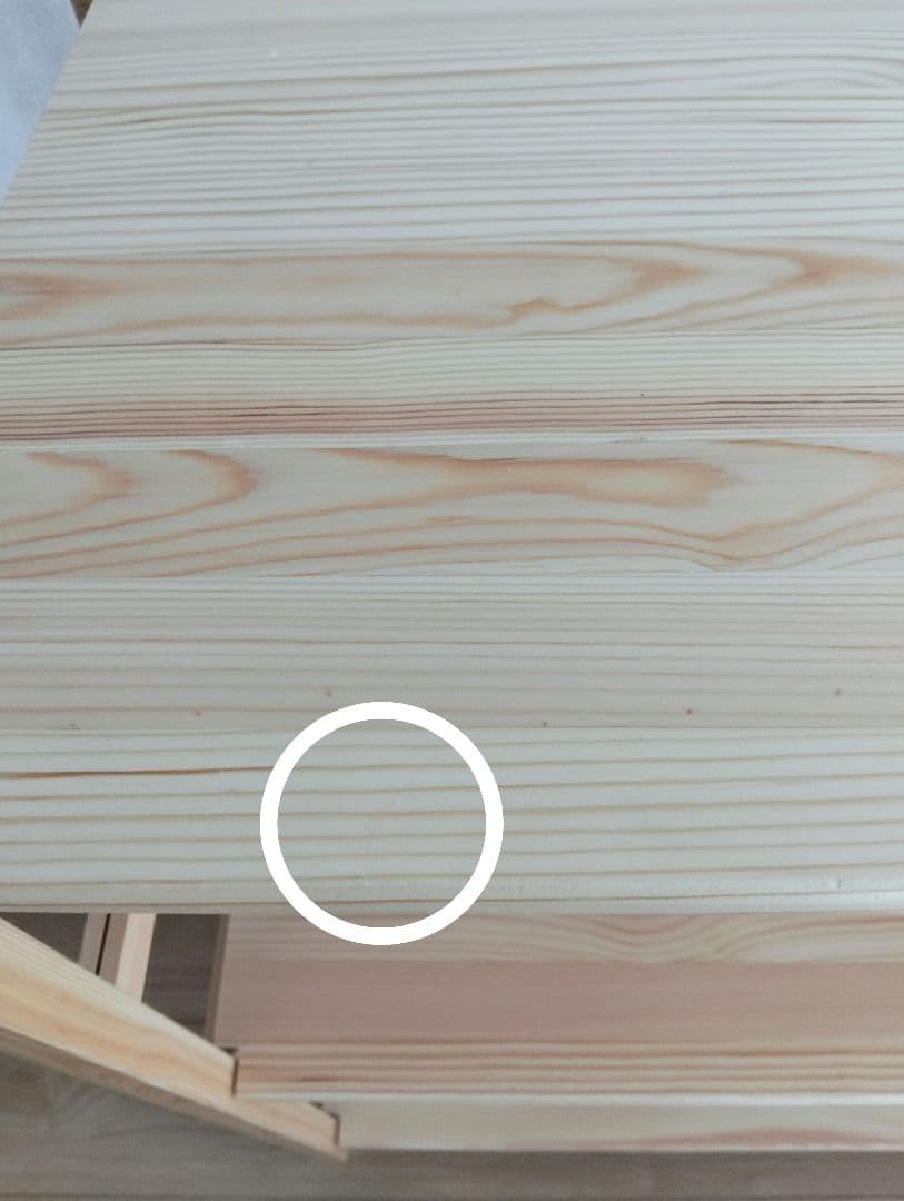 パイン材ユニットシェルフ　86cm 幅　小　無印良品　棚　ラック