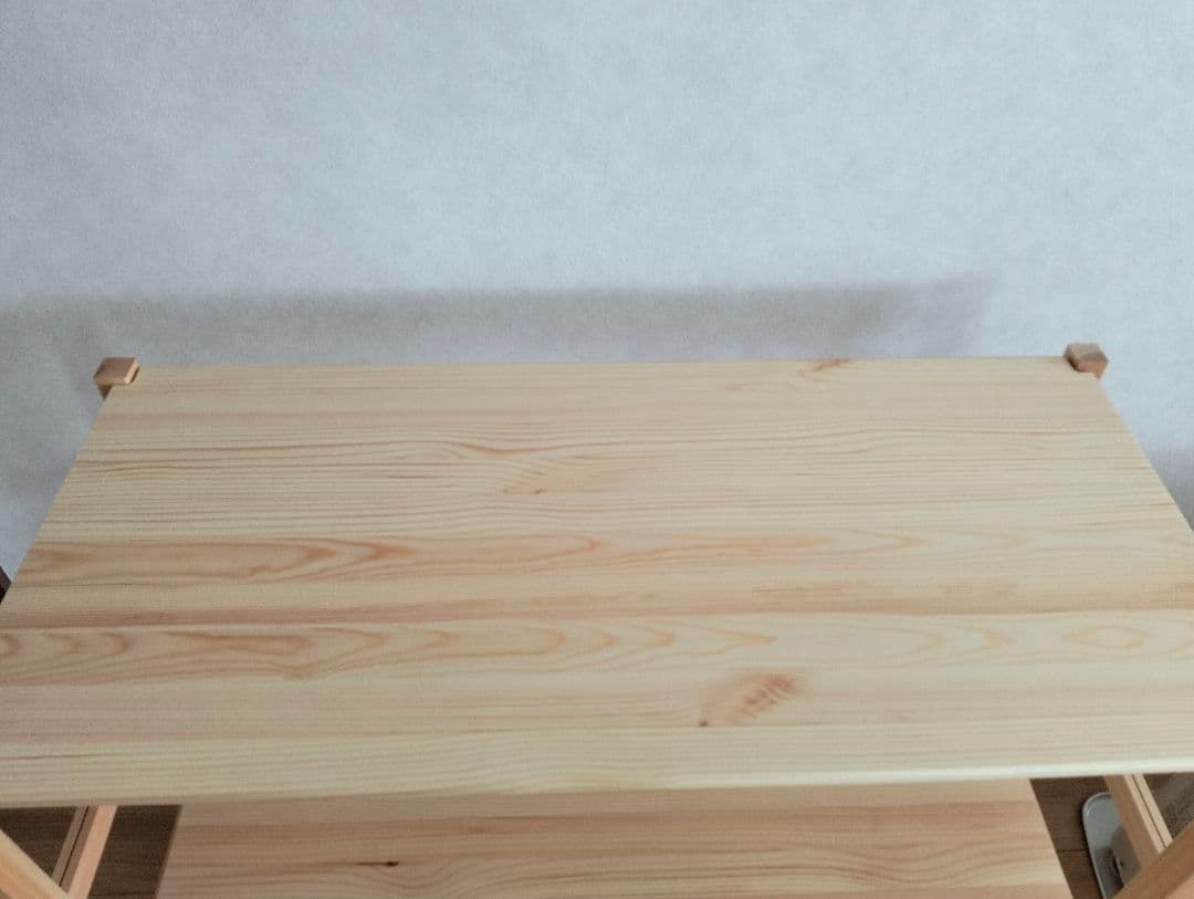 パイン材ユニットシェルフ　86cm 幅　小　無印良品　棚　ラック
