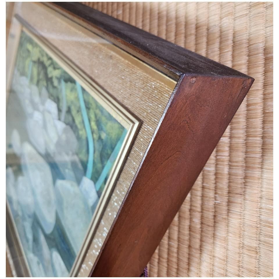 日本画『杉浦盈二』１０号作品