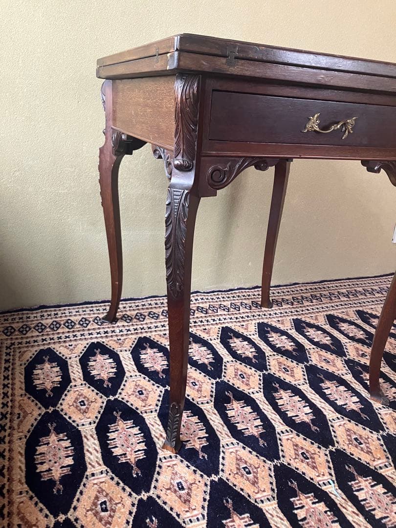 イギリス購入　アンティー　ゲームデスク