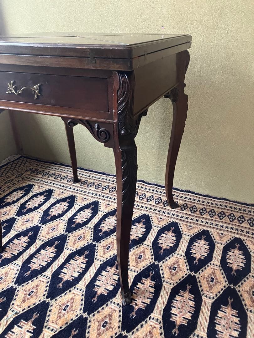 イギリス購入　アンティー　ゲームデスク