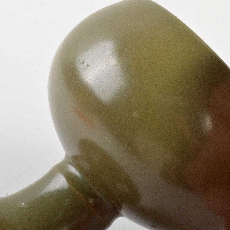 中国 大明嘉靖年製 茶葉末釉 高足杯 合わせ箱 C 6800 - メルカリ