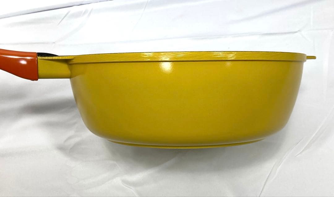 195N9パ 未使用 レミパン 24cm 3.0L イエロー