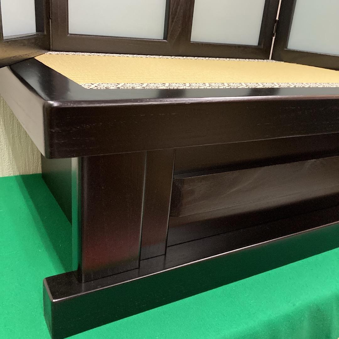 専用ページ　E22 五月人形　台巾70㎝位　飾り台屏風のみ　五月鎧兜　子供大将