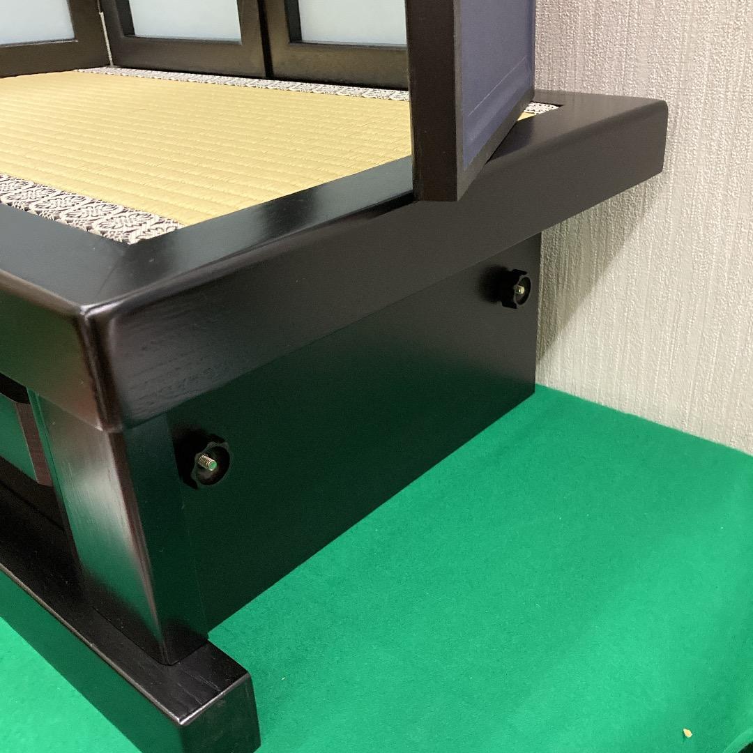 専用ページ　E22 五月人形　台巾70㎝位　飾り台屏風のみ　五月鎧兜　子供大将