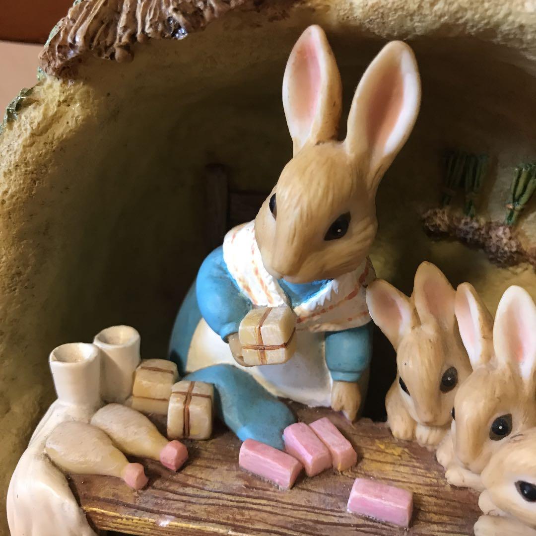 レア‼️ ピーターラビット　フィギュリン　靴べら入れ　シューホンホルダー
