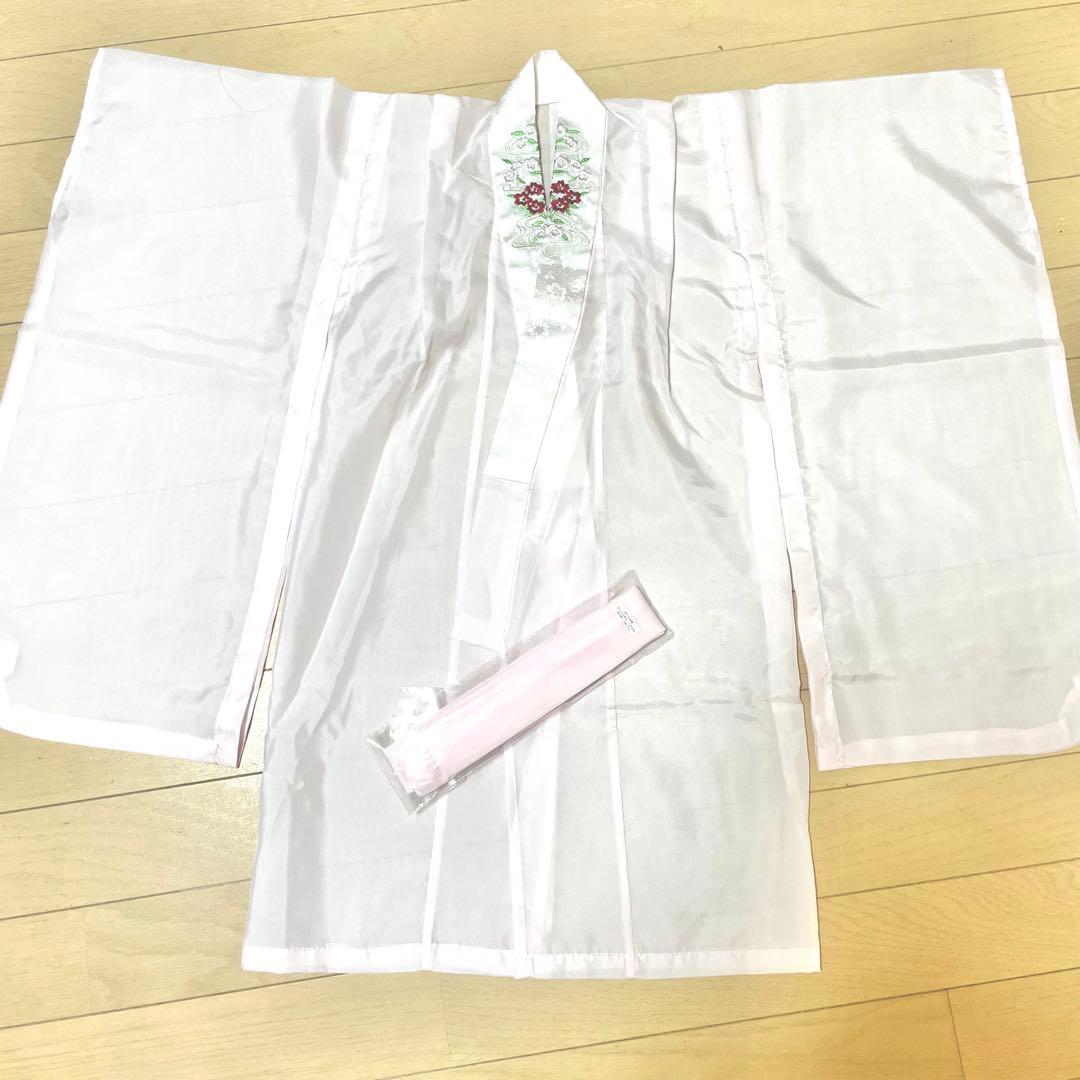 花ひめ 七五三　3歳着物　正絹　赤