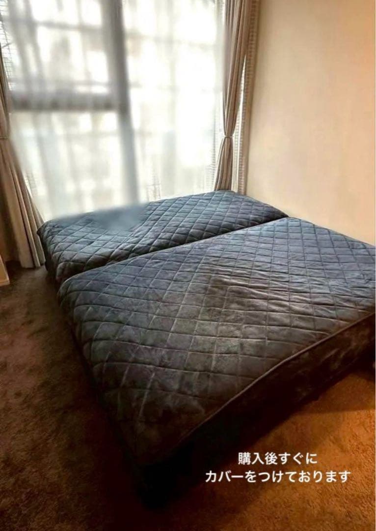 キングスダウン レガリアロイヤルティ セミダブル マットレス＆ボトムセット