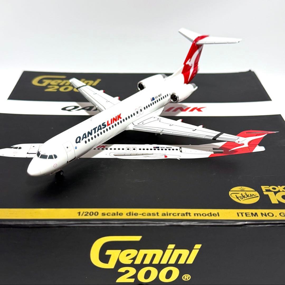 Gemini 1/200 Fokker 100 カンタスリンク - メルカリ