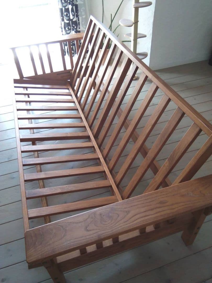 LLBean 手渡し可 ミッションフートンUSA製 トリプルソファ ソファベッド