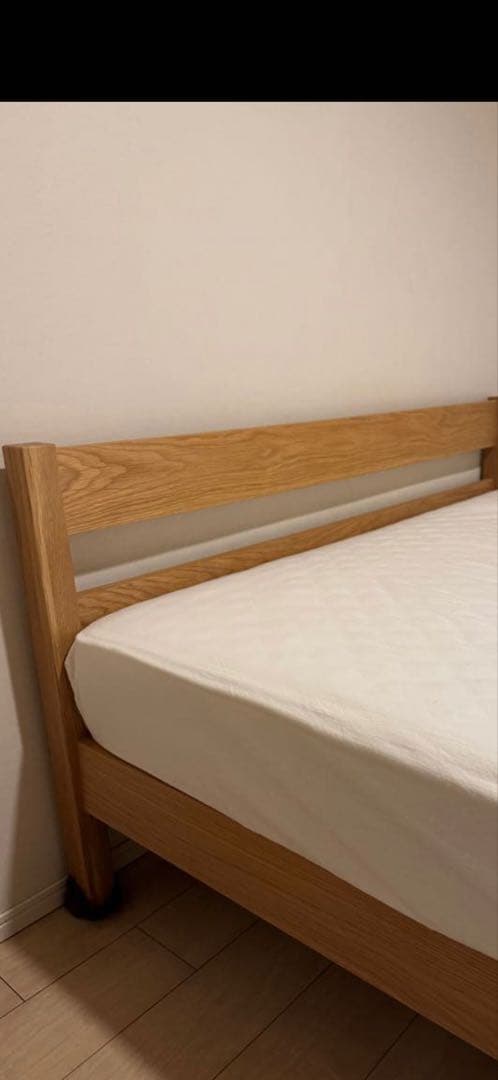 無印良品　スプリングマットレス　ダブル