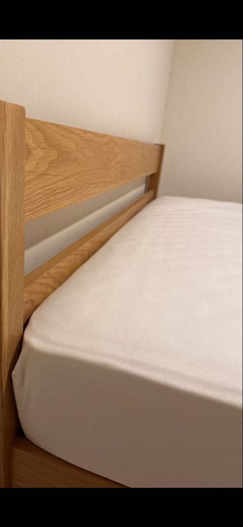 無印良品　スプリングマットレス　ダブル