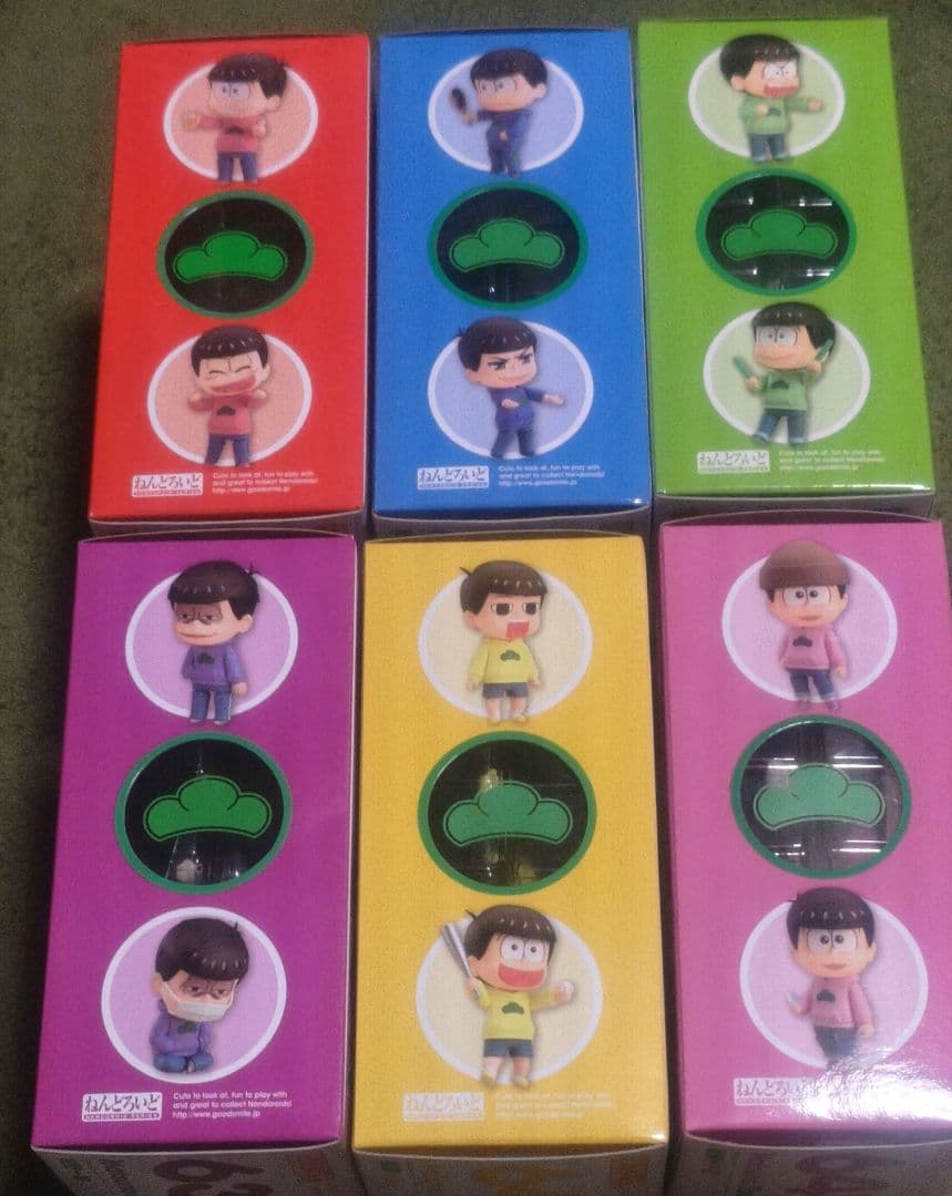 ねんどろいど おそ松さん 六つ子6体セット - メルカリ