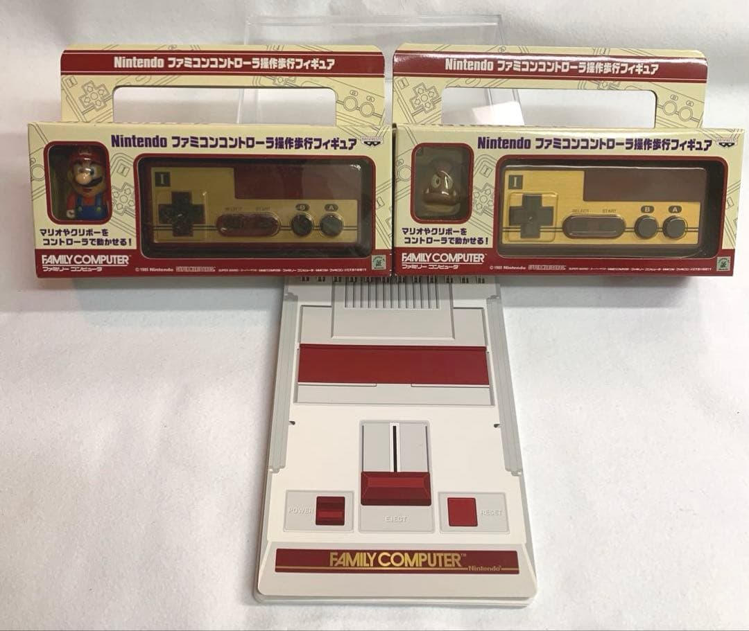 新品未開封】ファミコンコントローラー操作歩行フィギュア マリオ