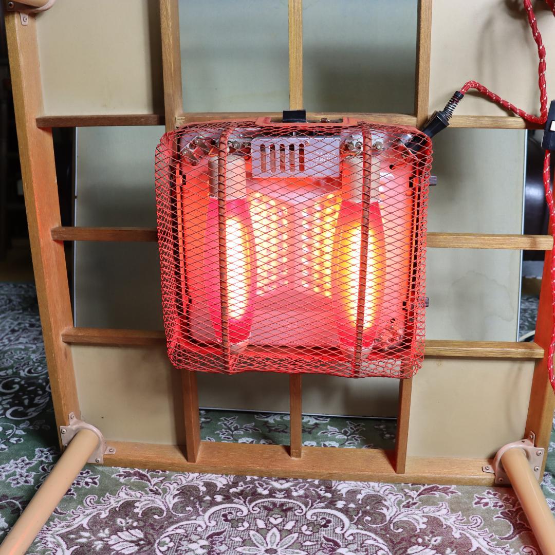 昭和レトロ ナショナル 電気こたつ 食卓台セット F-17 - メルカリ