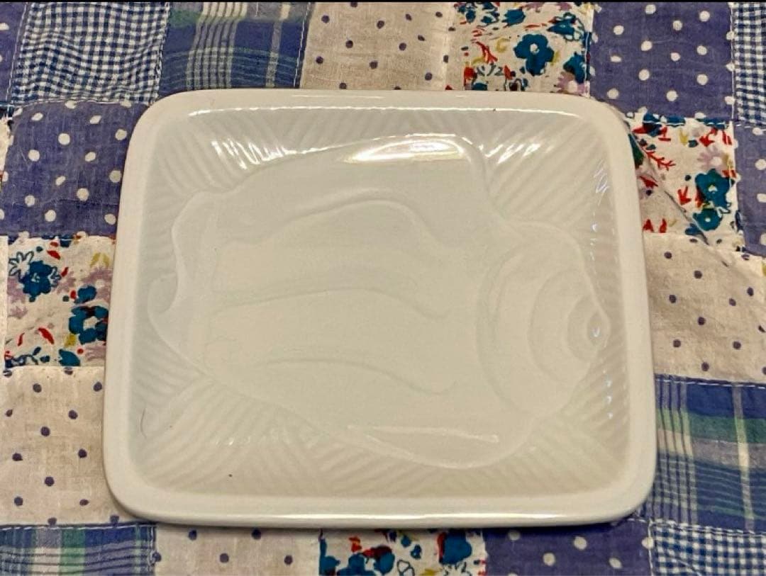 深川製磁＊白い風 銘々皿 角小皿 5枚set】