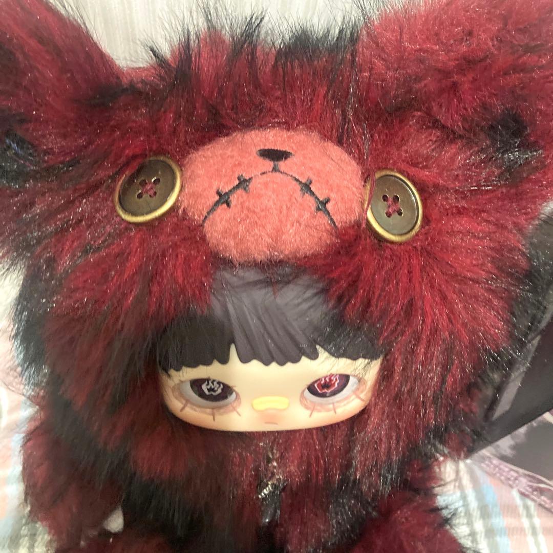 Maymei メイメイ新作 反逆シリーズ うさぎ 赤 ぬいぐるみ リュック