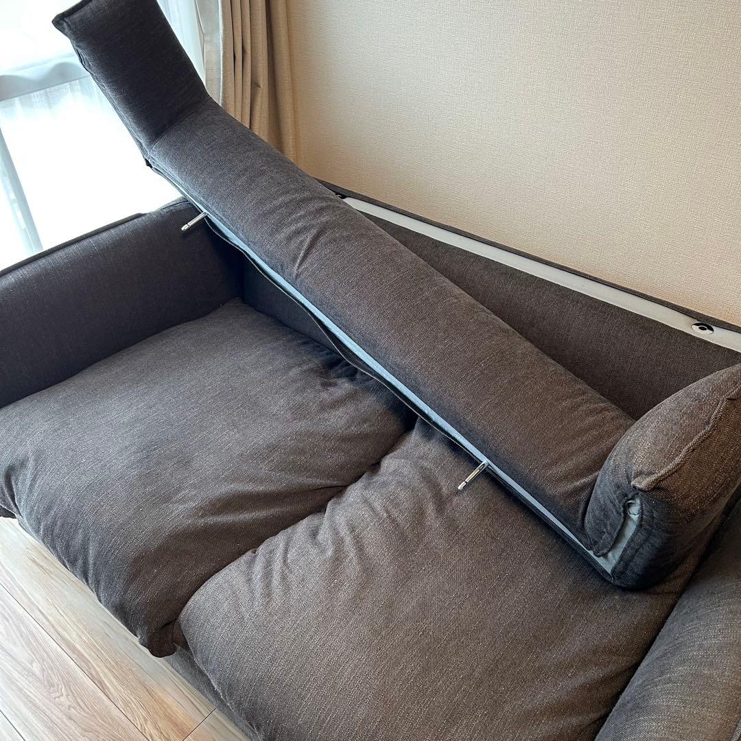 ニトリ 2人用ソファ ソフティーナ　DGY 2人掛け