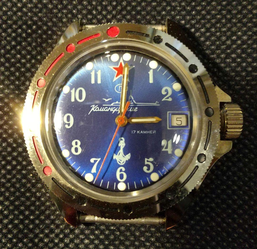 レア・未使用】VOSTOK ボストーク コマンダスキー 17石 手巻き - メルカリ