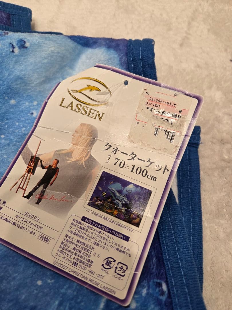 クリスチャン・ラッセン　ブランケット　2枚