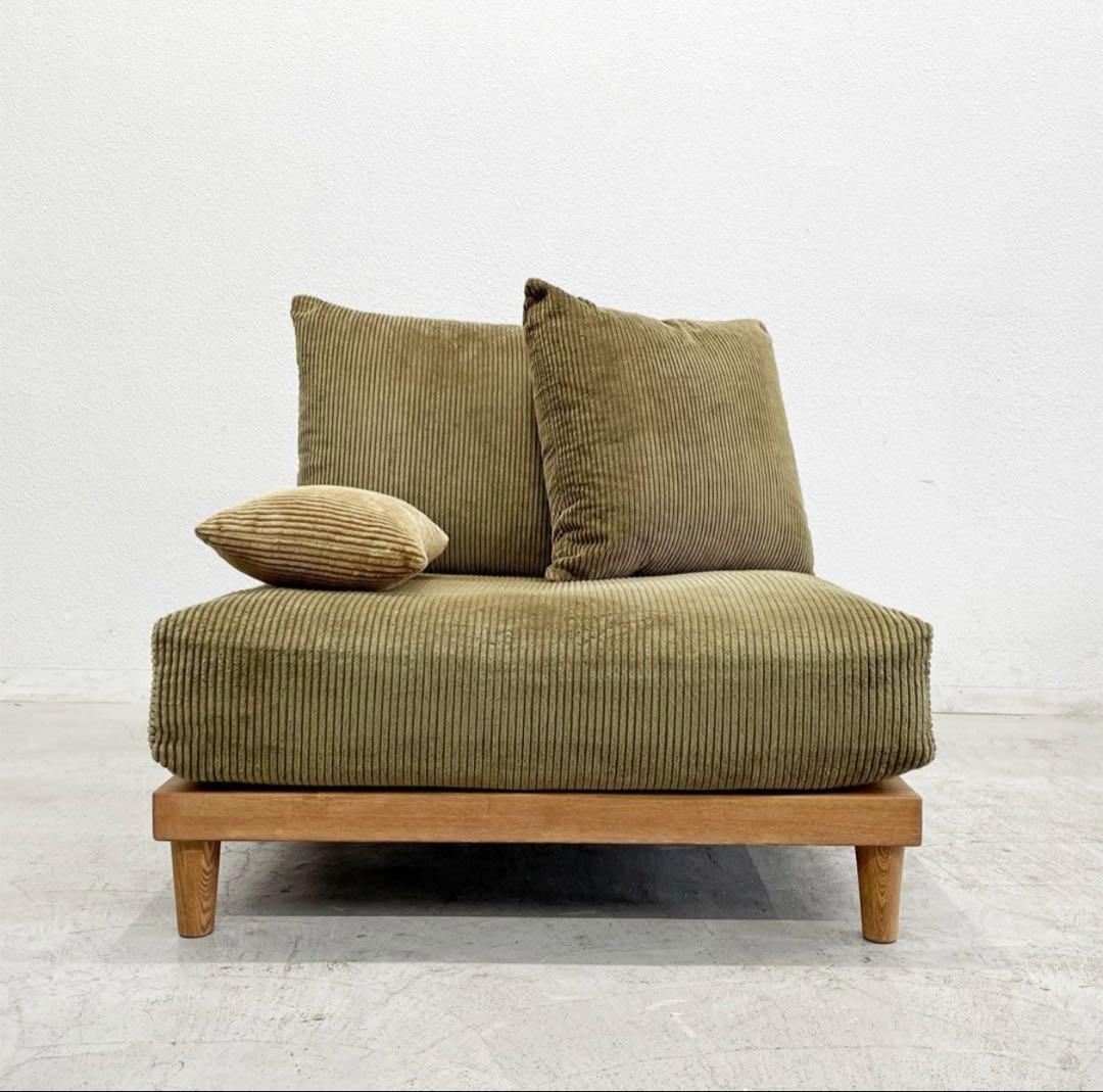 美品　【Re:CENO】AGRAソファ　1.5人がけタイプ