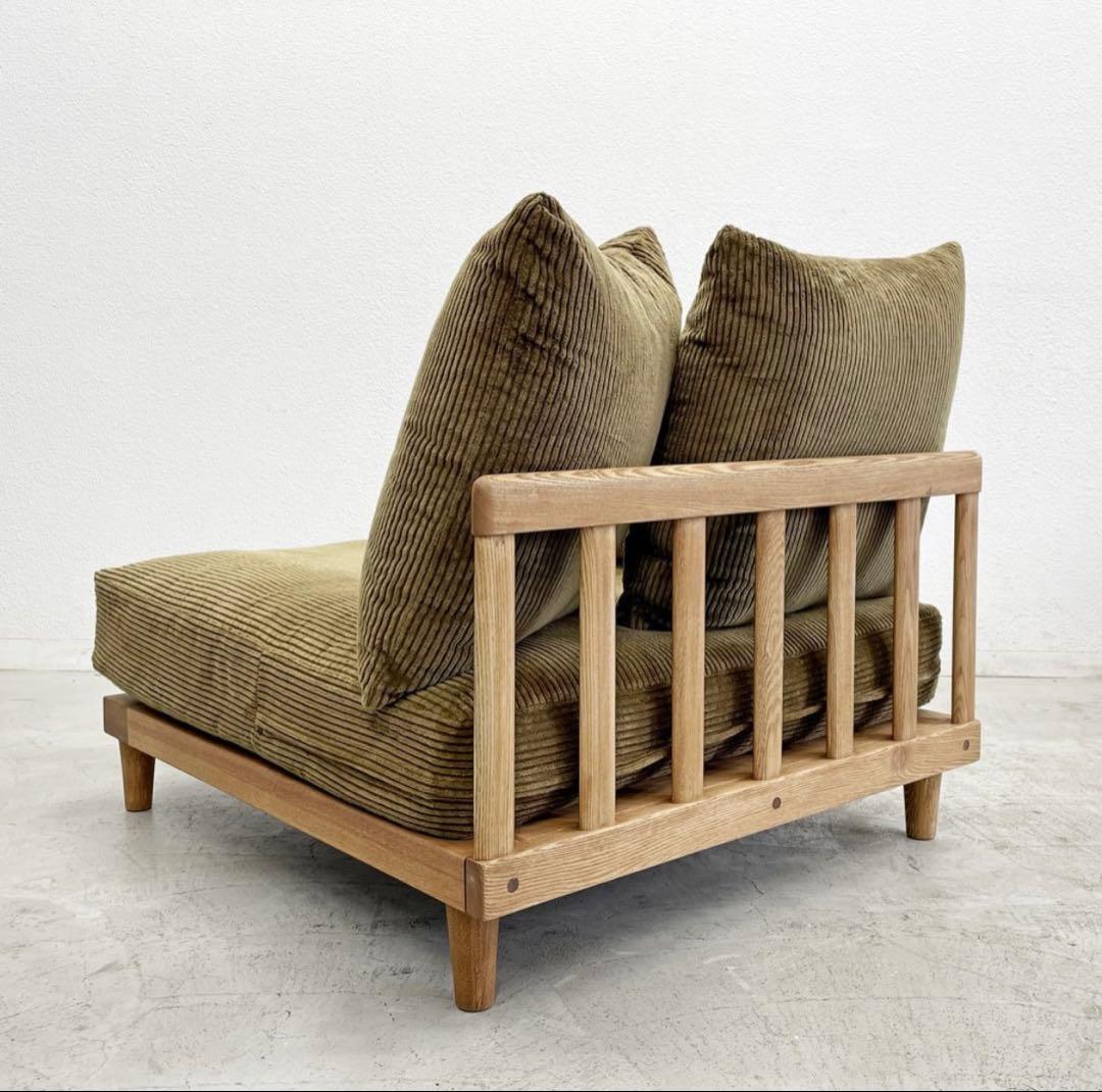 美品　【Re:CENO】AGRAソファ　1.5人がけタイプ