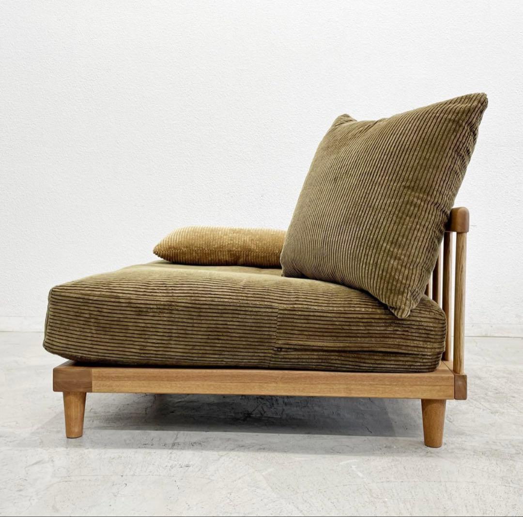 美品　【Re:CENO】AGRAソファ　1.5人がけタイプ