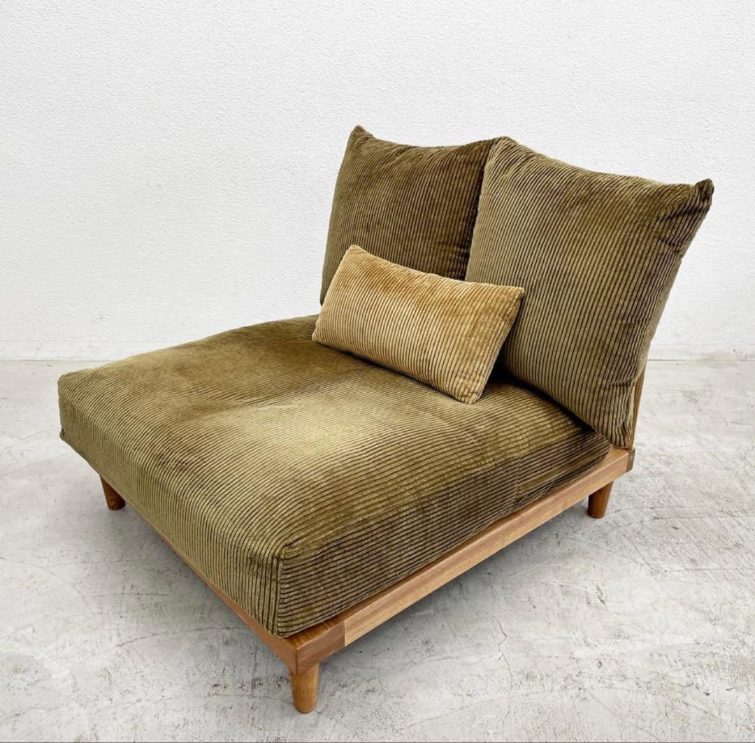 美品　【Re:CENO】AGRAソファ　1.5人がけタイプ