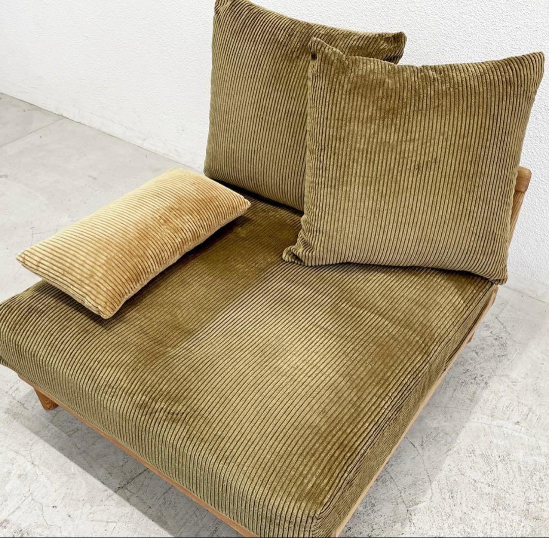 美品　【Re:CENO】AGRAソファ　1.5人がけタイプ