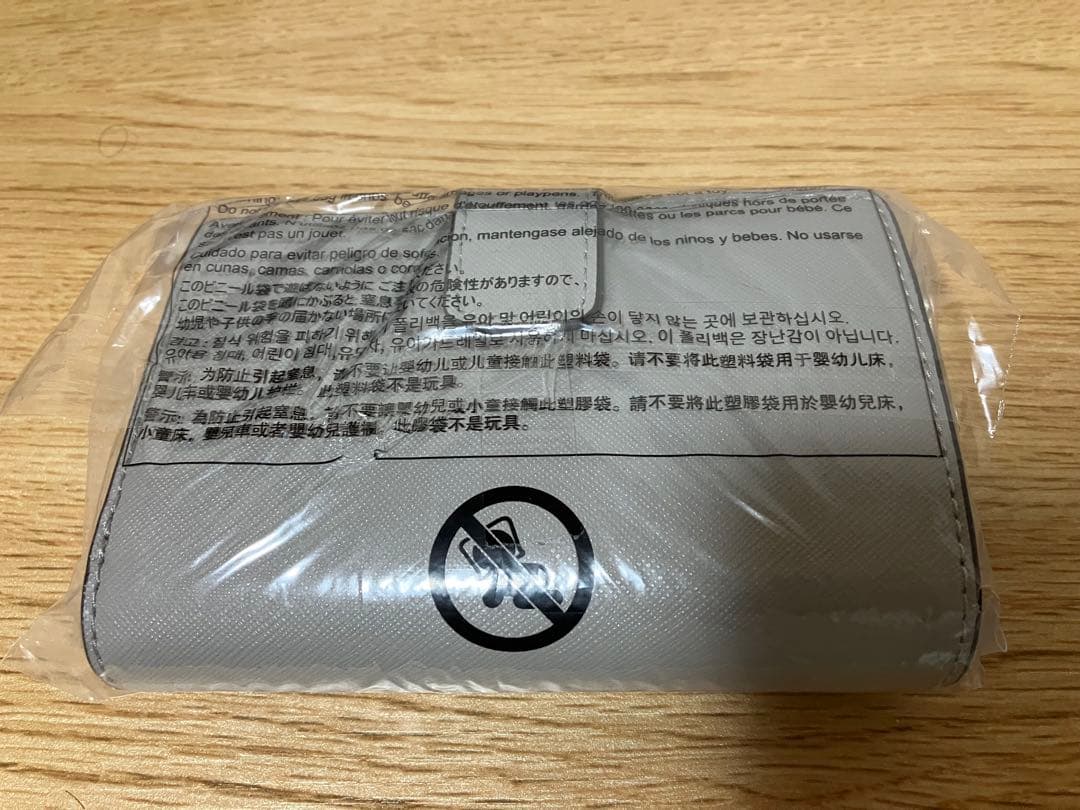 マイケルコース　財布　折りたたみ　グレー