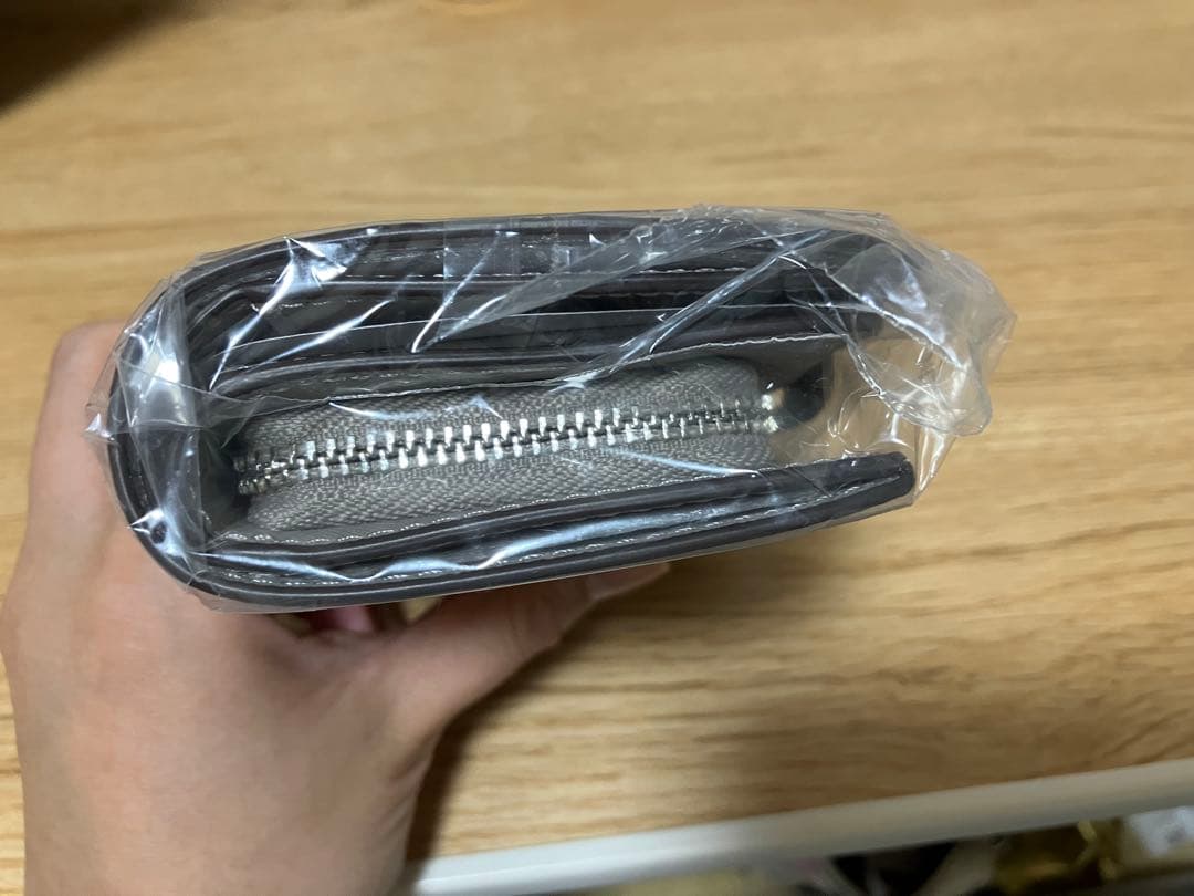 マイケルコース　財布　折りたたみ　グレー