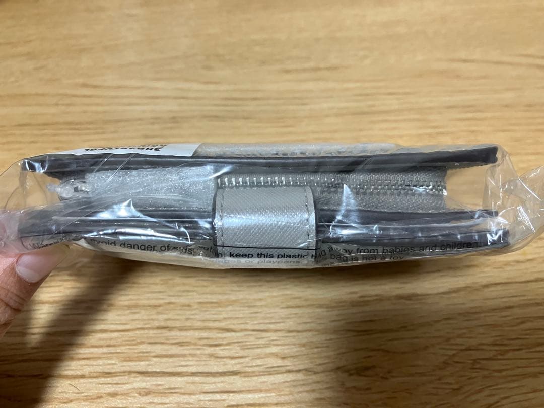 マイケルコース　財布　折りたたみ　グレー