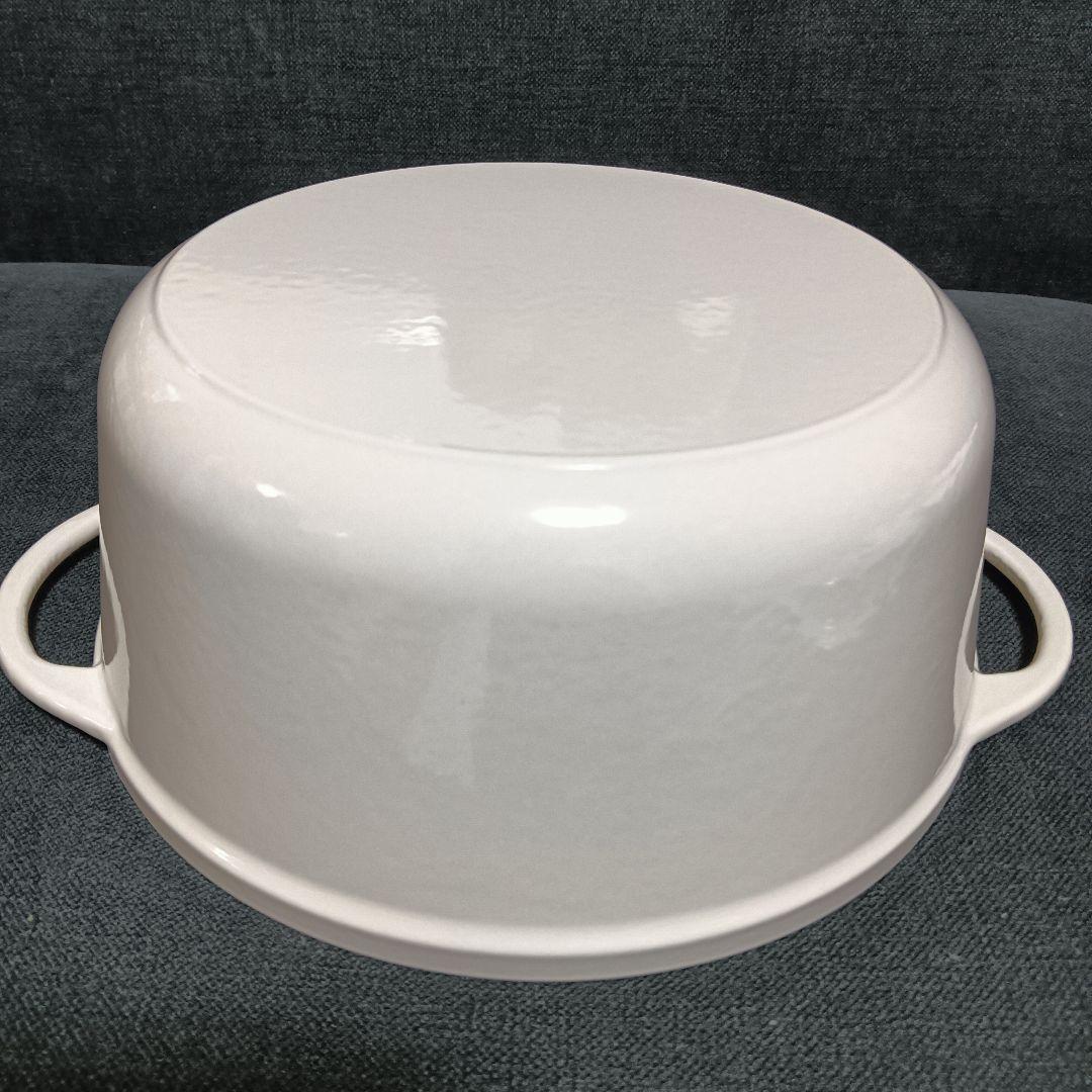 バーミキュラ　オーブンポットラウンド　26cm ベージュ　未使用品　両手鍋
