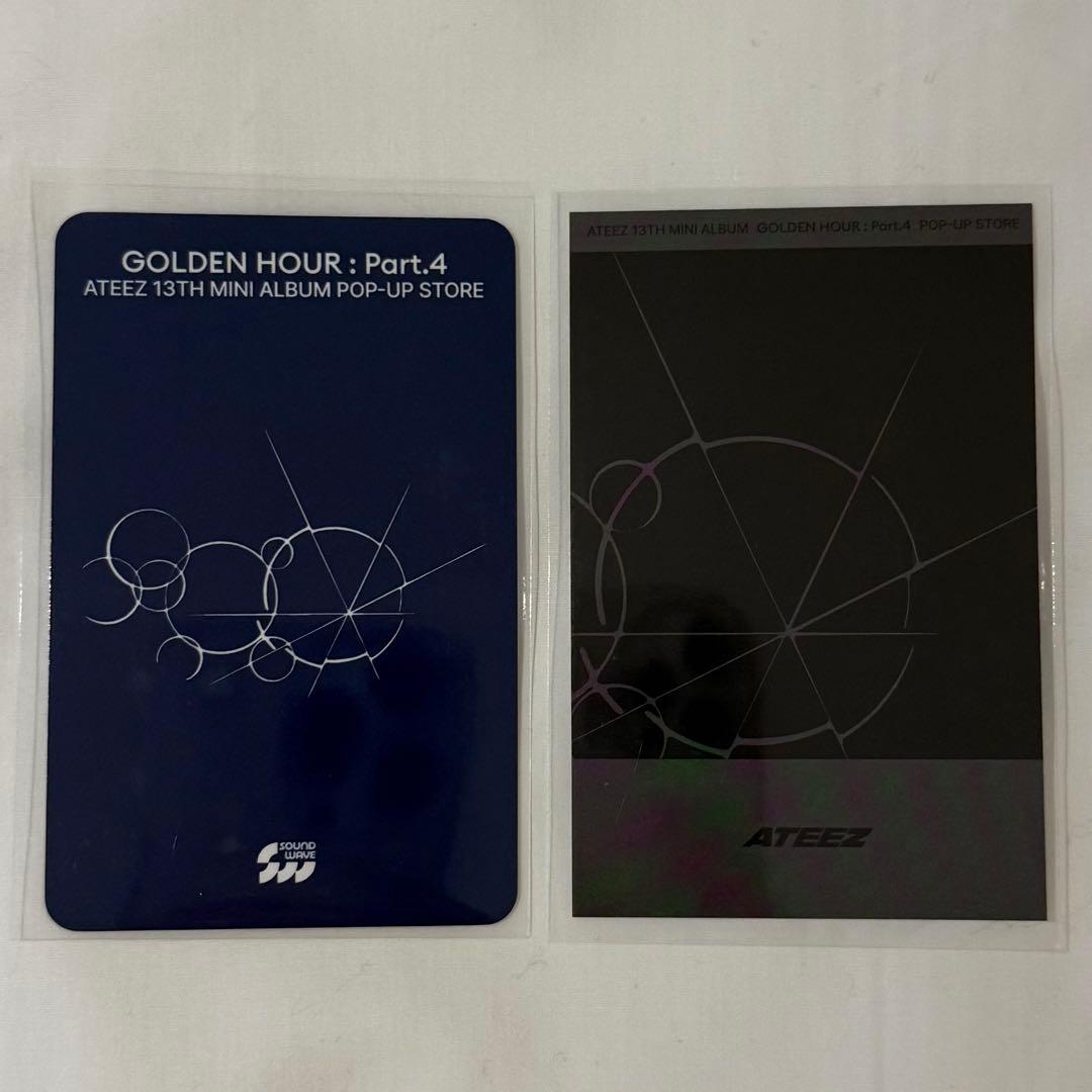 ATEEZ ウヨン POPUP 限定 ラキドロ トレカ ポラロイド セット