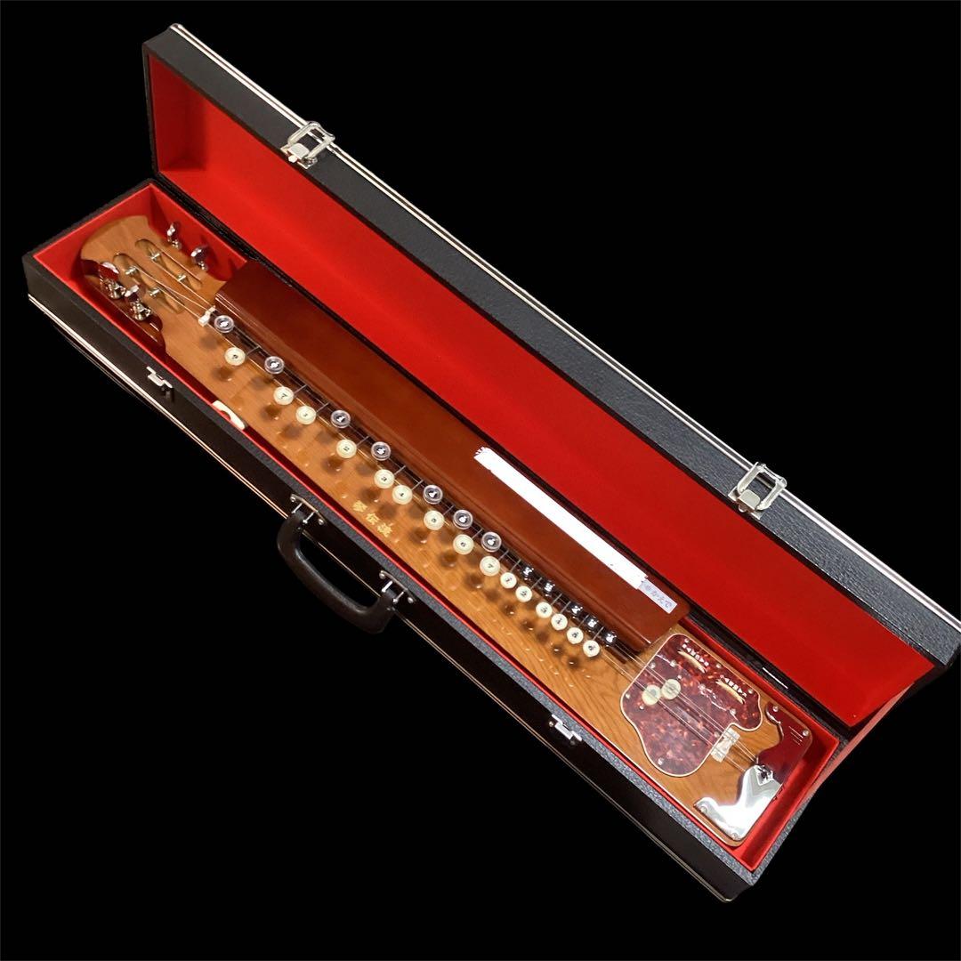 美品】大正琴 琴伝流 テナー かえで ハードケース付 - メルカリ