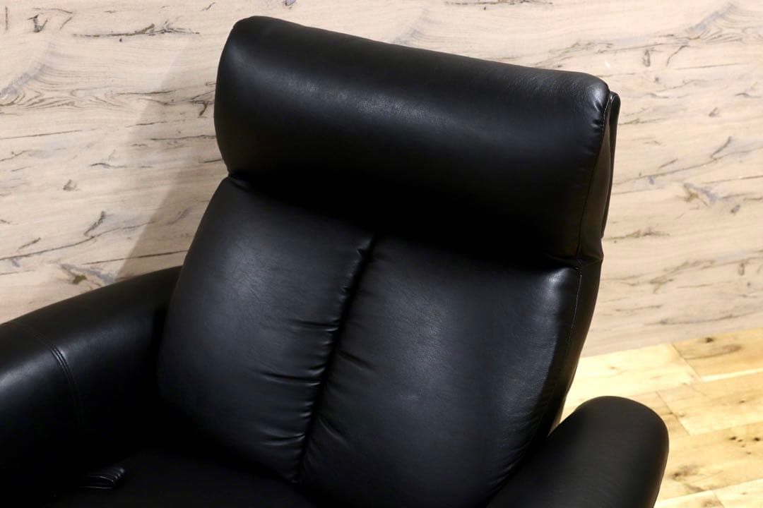 GMHK404○馬場家具 インターリバックス 1人掛けソファ シングルソファ ブ