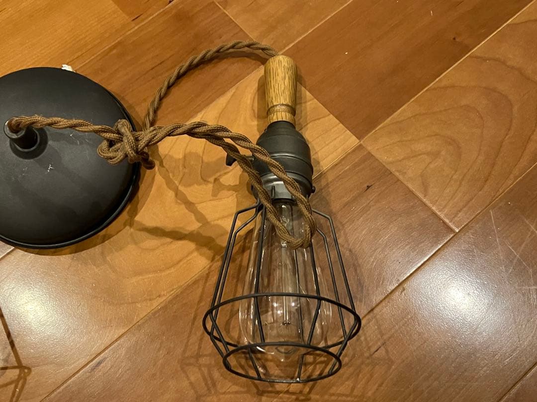 アートワークスタジオ　ペンダントライト 2個セット 木製ハンドル　おしゃれ