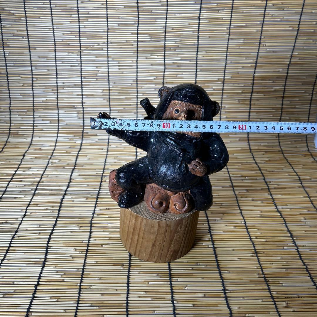 信楽焼 陶器 たぬき 手作り忍者狸