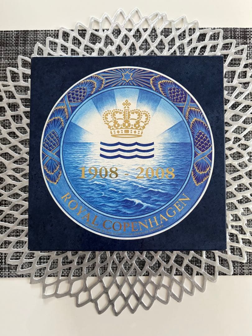【新品未使用✨】ロイヤルコペンハーゲン クリスマス100年記念復刻版プレート