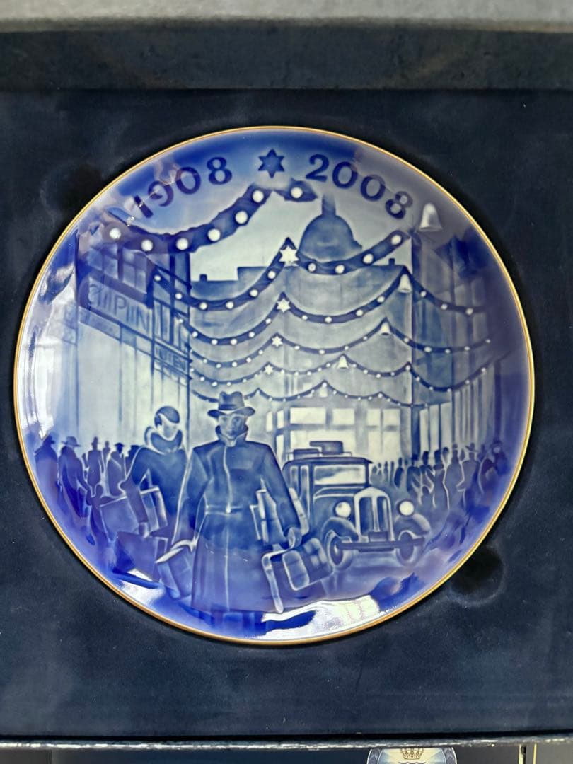 【新品未使用✨】ロイヤルコペンハーゲン クリスマス100年記念復刻版プレート