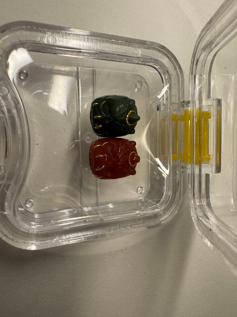 極上玉石セット 金縁装飾龍珠 開運アクセサリー 希少逸品！