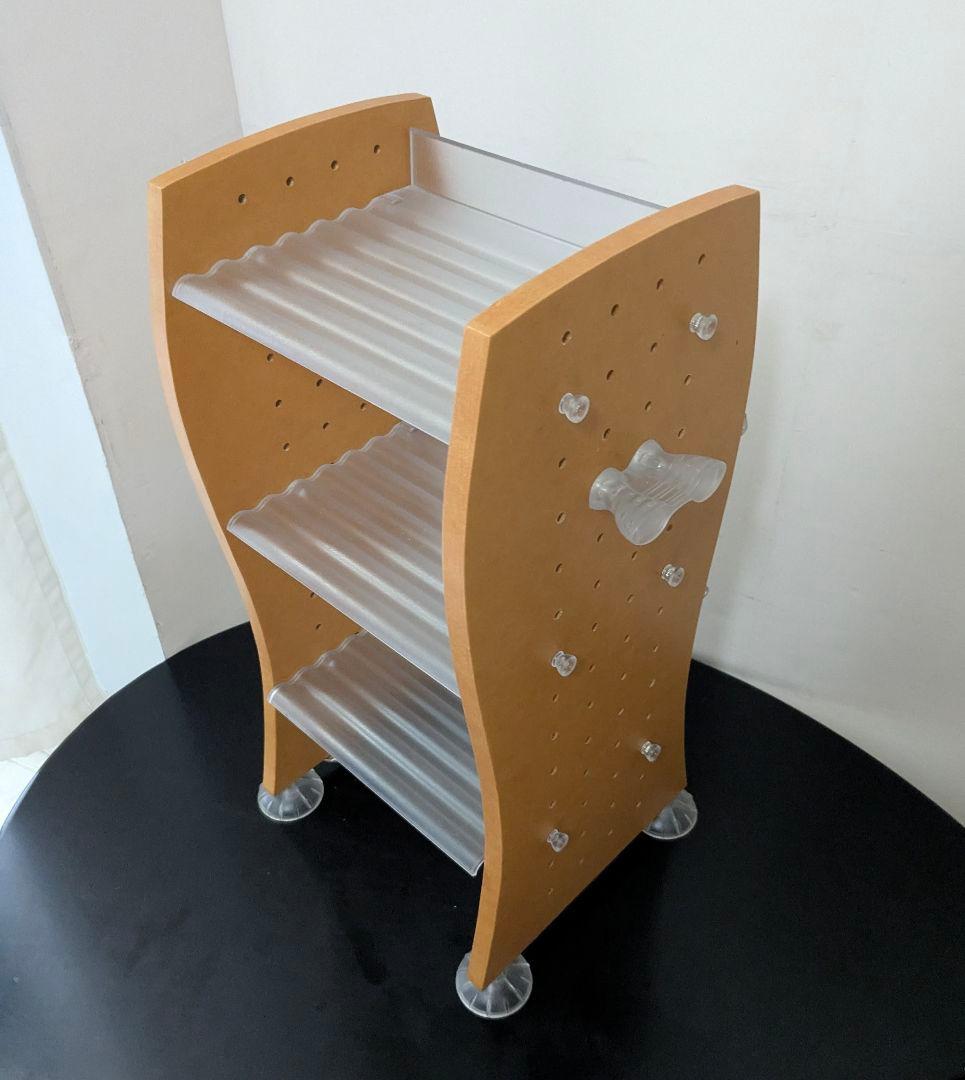 90s ミニシェルフ CDラック 収納ボックス アノニマス Y2K