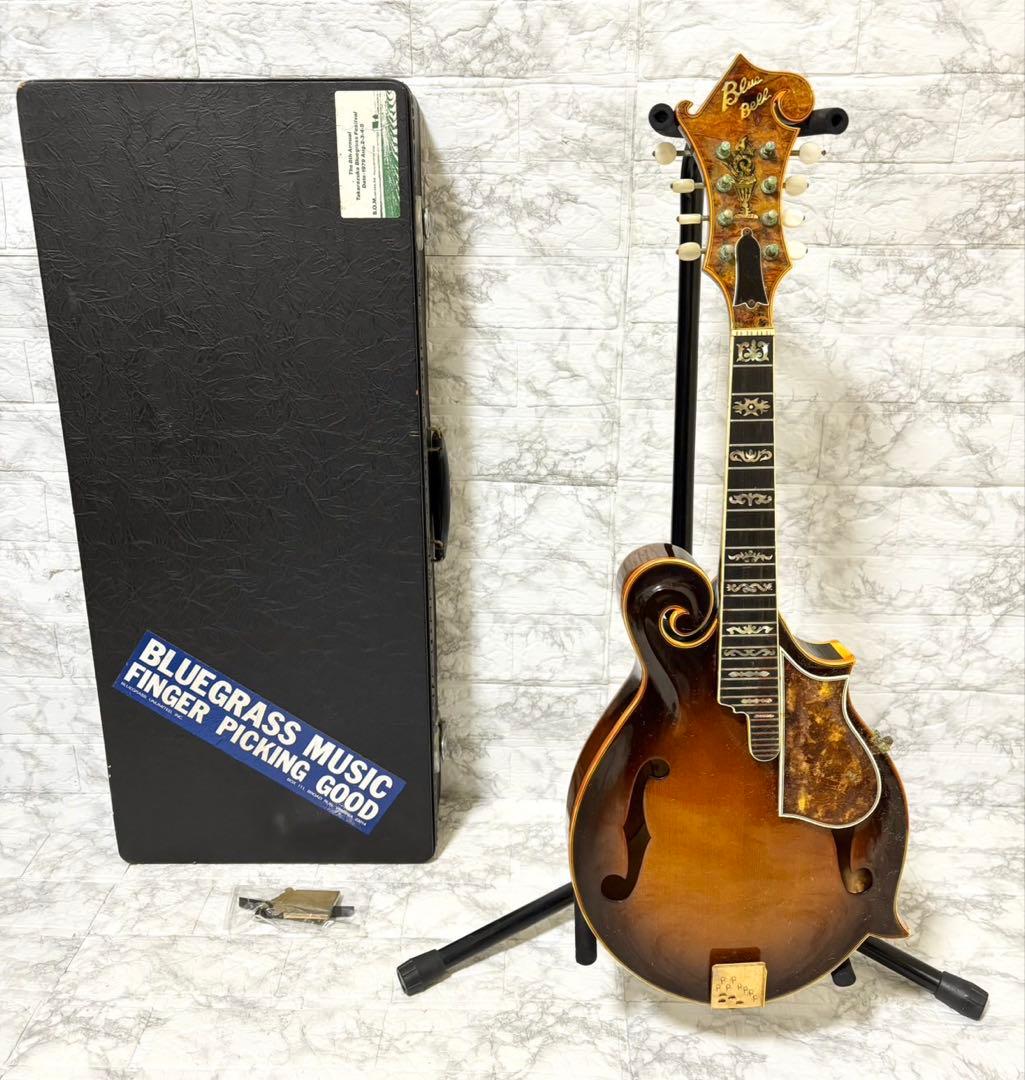 希少】BlueBell フラットマンドリン F-16 小坂部氏サイン ジャンク