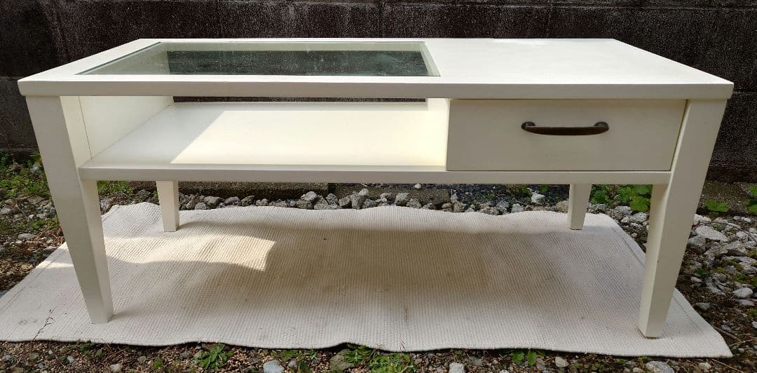 天然木製 センターテーブル 机 デスク 小机 学習机 勉強机 ローテーブル