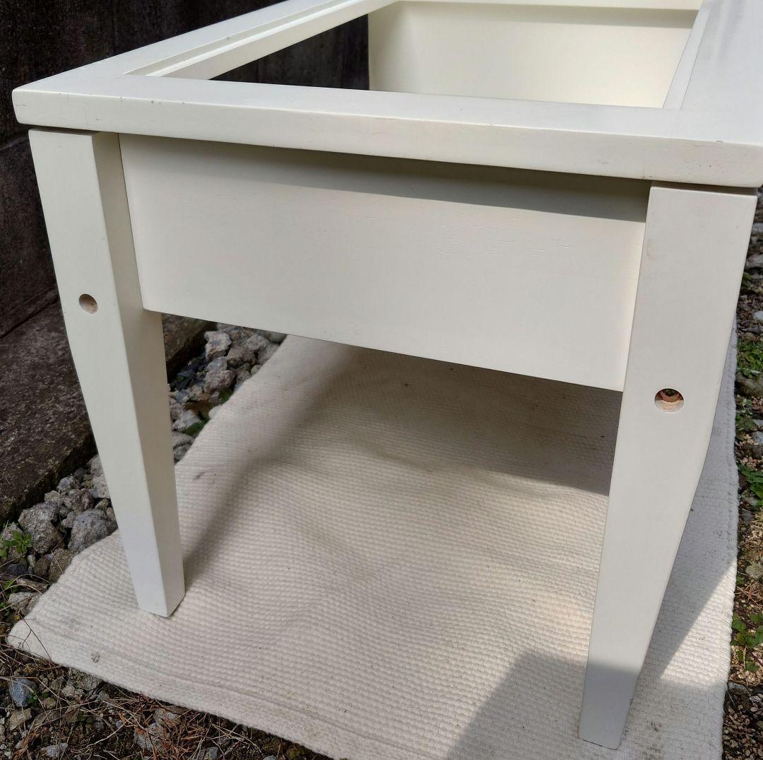 天然木製 センターテーブル 机 デスク 小机 学習机 勉強机 ローテーブル