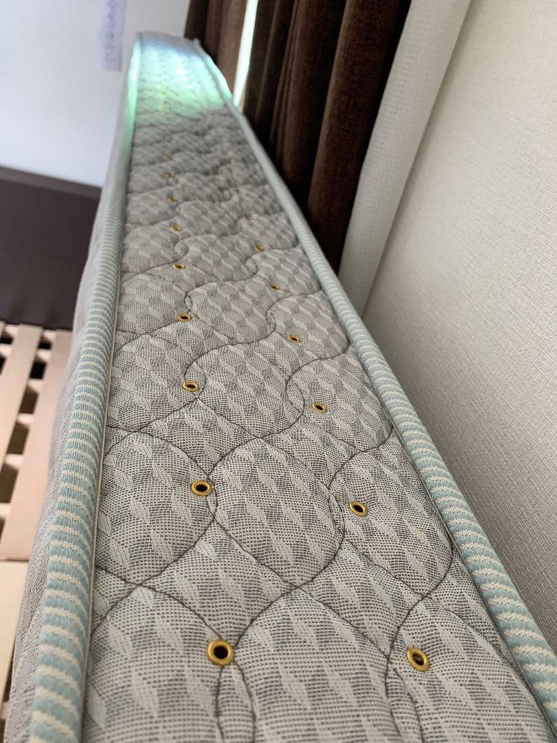 フランスベット　フレーム➕すのこ➕マットレスセット　ナチュラル