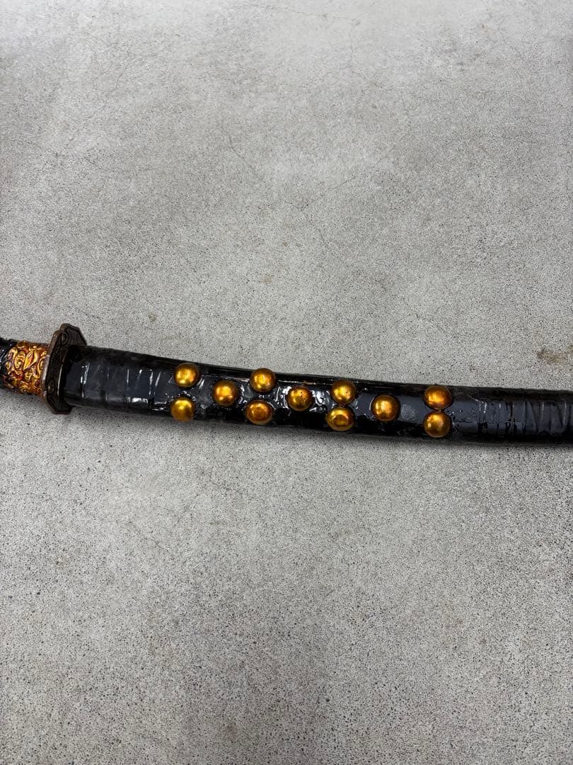 アイヌ エムシ エムシアッ セット 儀礼用太刀 刀吊帯 刀装具 蝦夷拵